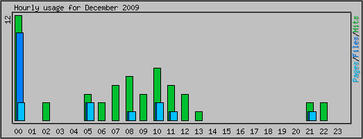 Hourly usage
