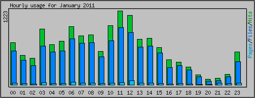 Hourly usage