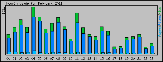 Hourly usage