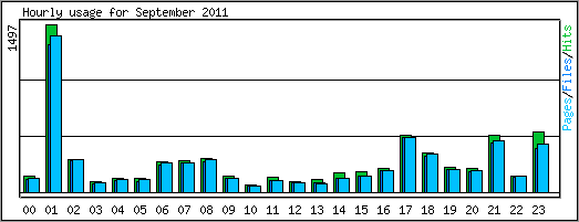 Hourly usage