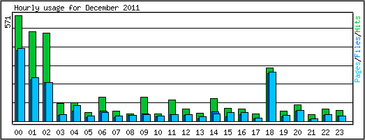 Hourly usage