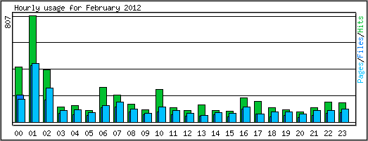 Hourly usage