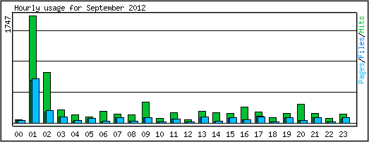 Hourly usage