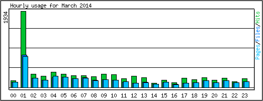 Hourly usage