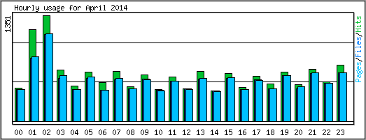 Hourly usage