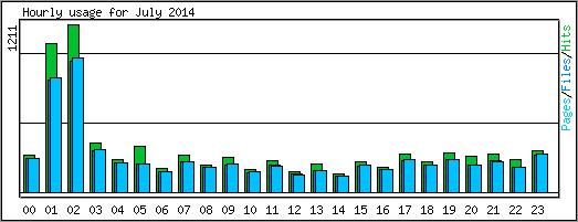 Hourly usage