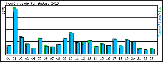Hourly usage