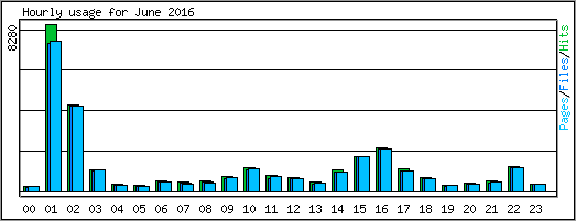 Hourly usage