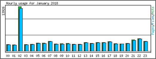 Hourly usage