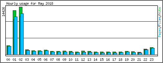 Hourly usage